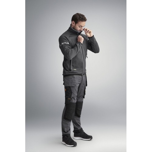 8004 Chaqueta de forro polar 37.5® AllroundWork gris acero